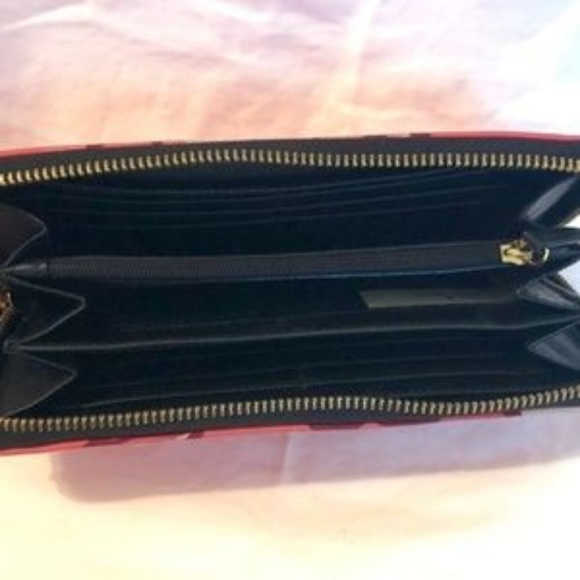 Kate Spade Blake Avenue Tiger Lily Neda Zip Wallet - Picture 6 of 8